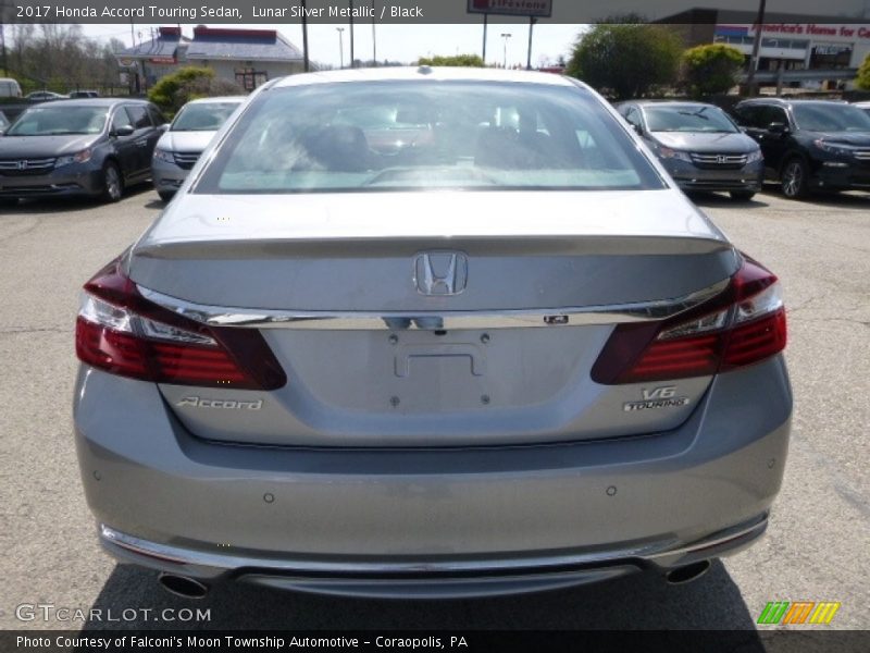 Lunar Silver Metallic / Black 2017 Honda Accord Touring Sedan