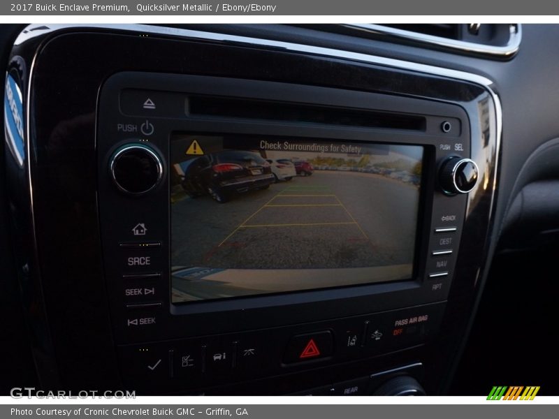 Quicksilver Metallic / Ebony/Ebony 2017 Buick Enclave Premium