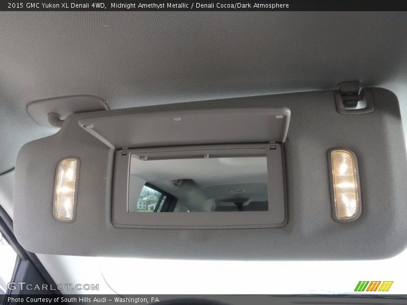 Midnight Amethyst Metallic / Denali Cocoa/Dark Atmosphere 2015 GMC Yukon XL Denali 4WD