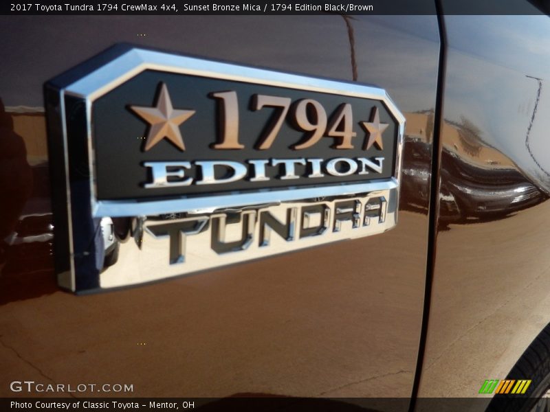  2017 Tundra 1794 CrewMax 4x4 Logo