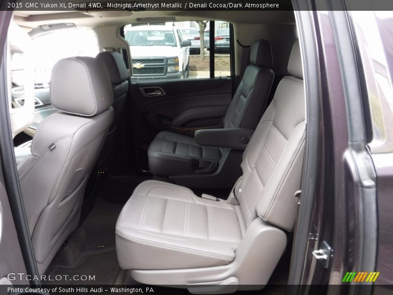 Midnight Amethyst Metallic / Denali Cocoa/Dark Atmosphere 2015 GMC Yukon XL Denali 4WD
