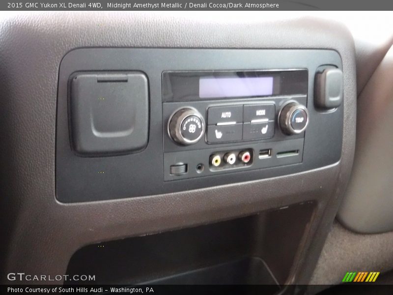 Midnight Amethyst Metallic / Denali Cocoa/Dark Atmosphere 2015 GMC Yukon XL Denali 4WD