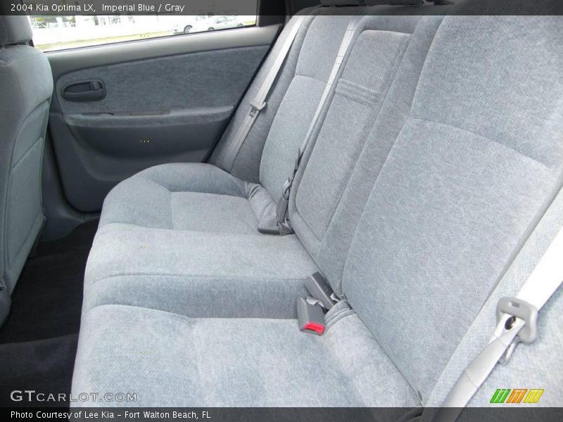 Imperial Blue / Gray 2004 Kia Optima LX