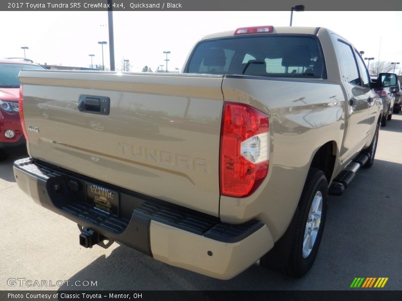 Quicksand / Black 2017 Toyota Tundra SR5 CrewMax 4x4