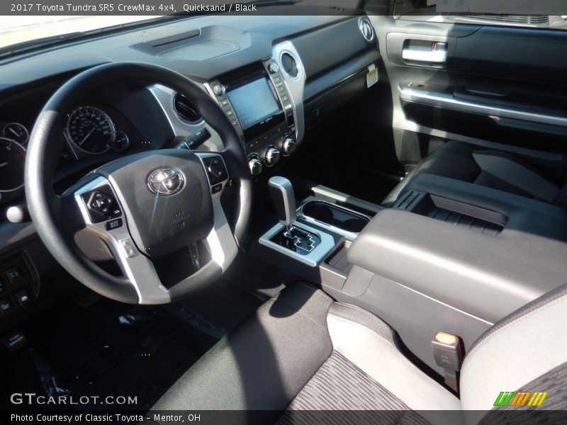 Quicksand / Black 2017 Toyota Tundra SR5 CrewMax 4x4