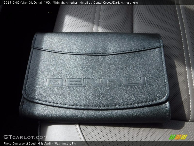 Midnight Amethyst Metallic / Denali Cocoa/Dark Atmosphere 2015 GMC Yukon XL Denali 4WD