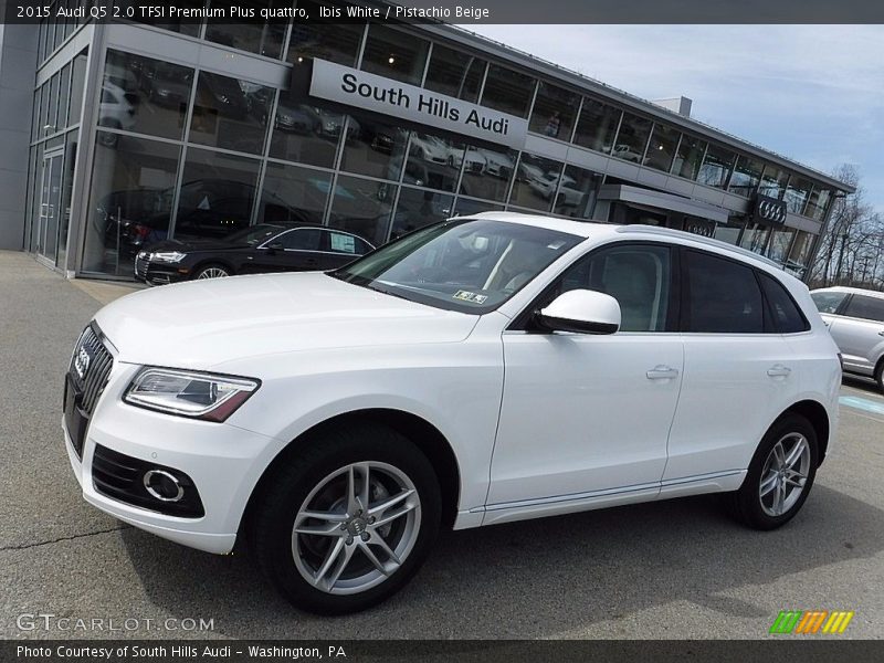Ibis White / Pistachio Beige 2015 Audi Q5 2.0 TFSI Premium Plus quattro