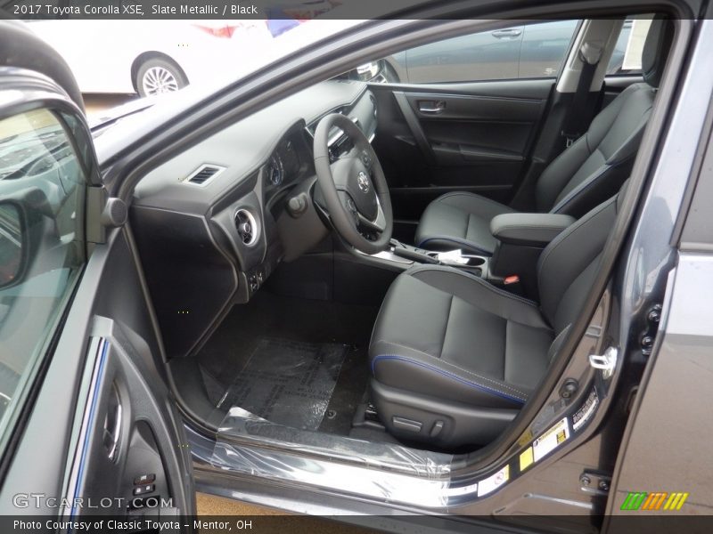  2017 Corolla XSE Black Interior