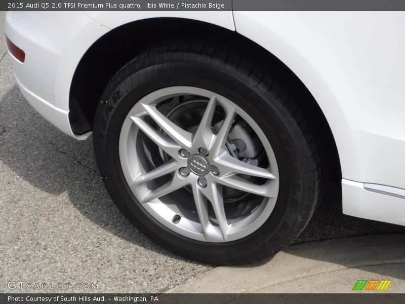 Ibis White / Pistachio Beige 2015 Audi Q5 2.0 TFSI Premium Plus quattro