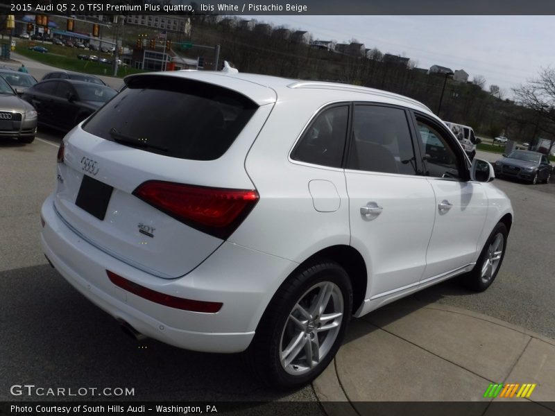 Ibis White / Pistachio Beige 2015 Audi Q5 2.0 TFSI Premium Plus quattro