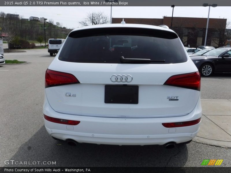 Ibis White / Pistachio Beige 2015 Audi Q5 2.0 TFSI Premium Plus quattro