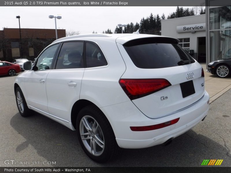 Ibis White / Pistachio Beige 2015 Audi Q5 2.0 TFSI Premium Plus quattro