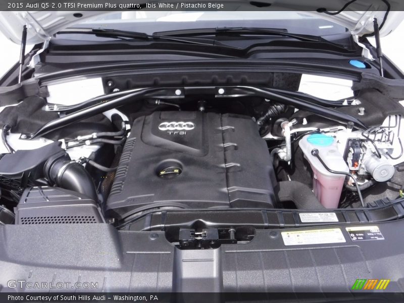 Ibis White / Pistachio Beige 2015 Audi Q5 2.0 TFSI Premium Plus quattro