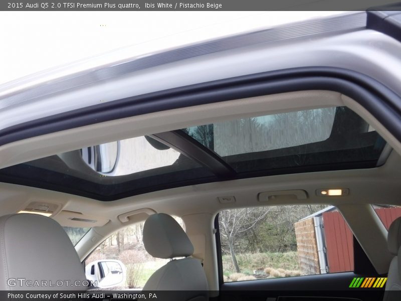 Ibis White / Pistachio Beige 2015 Audi Q5 2.0 TFSI Premium Plus quattro