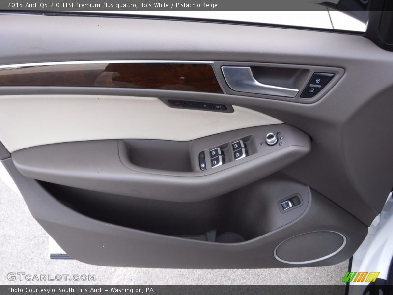 Ibis White / Pistachio Beige 2015 Audi Q5 2.0 TFSI Premium Plus quattro