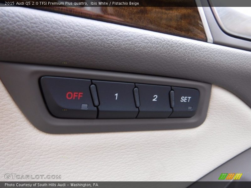 Ibis White / Pistachio Beige 2015 Audi Q5 2.0 TFSI Premium Plus quattro