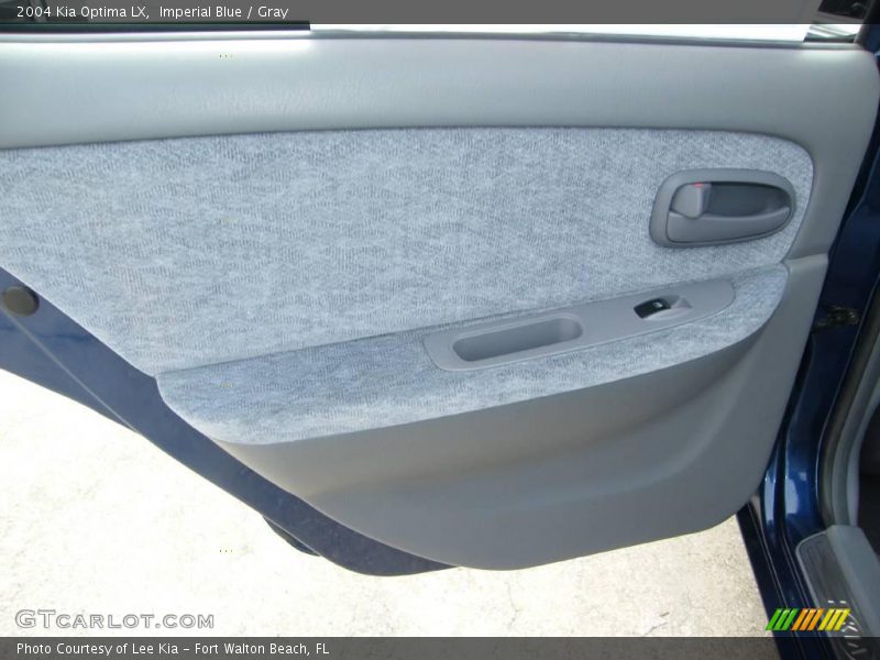 Imperial Blue / Gray 2004 Kia Optima LX