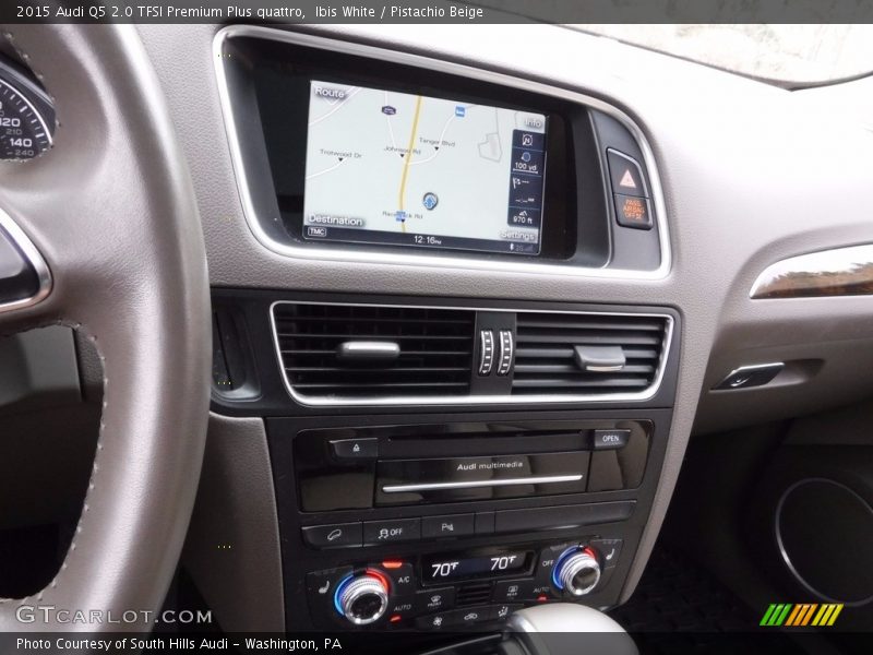 Ibis White / Pistachio Beige 2015 Audi Q5 2.0 TFSI Premium Plus quattro