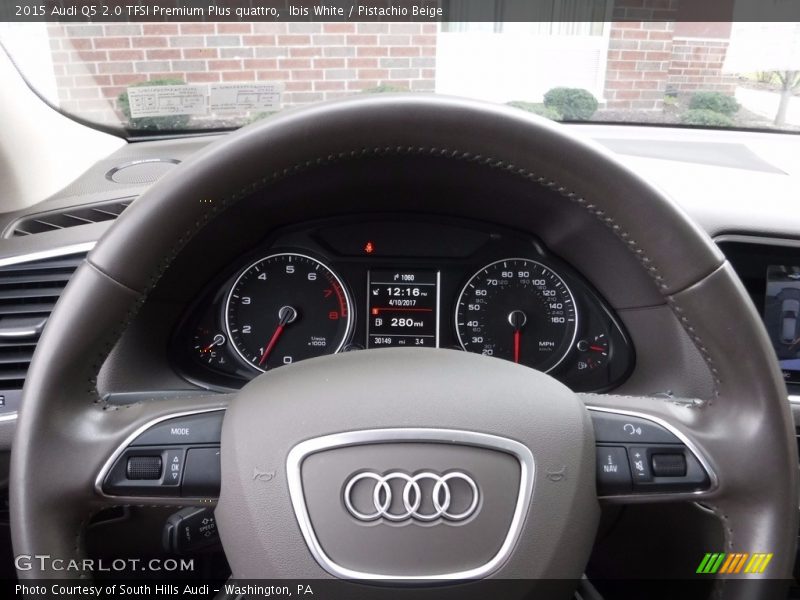 Ibis White / Pistachio Beige 2015 Audi Q5 2.0 TFSI Premium Plus quattro