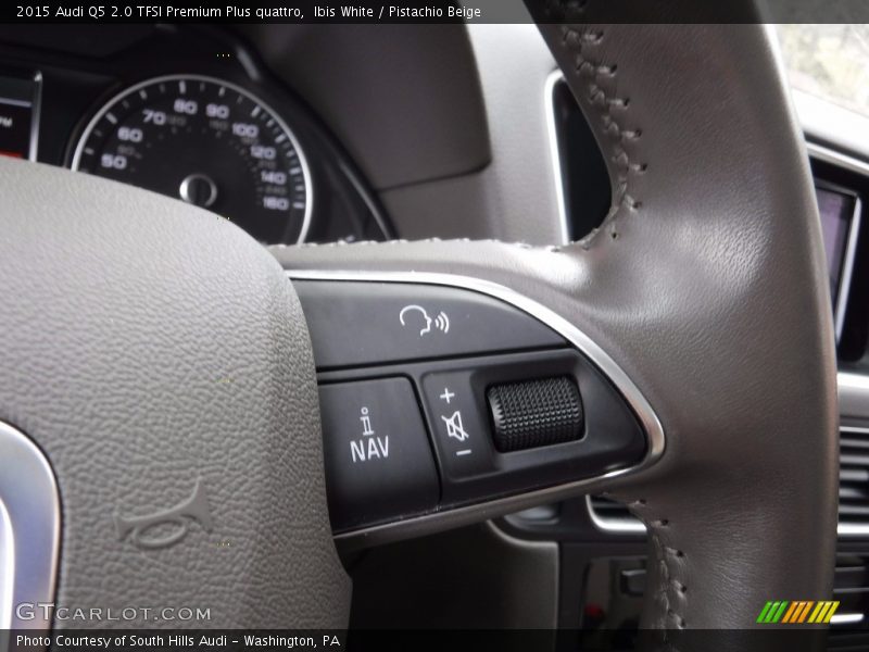 Ibis White / Pistachio Beige 2015 Audi Q5 2.0 TFSI Premium Plus quattro