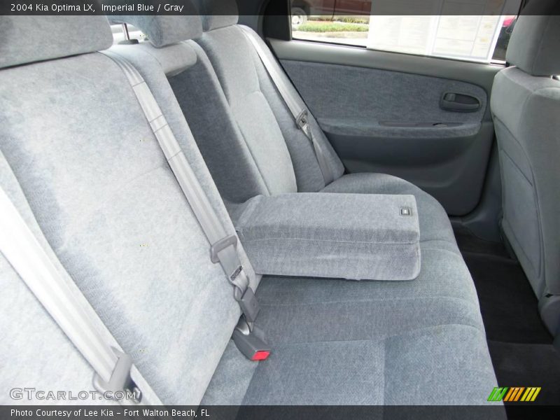 Imperial Blue / Gray 2004 Kia Optima LX