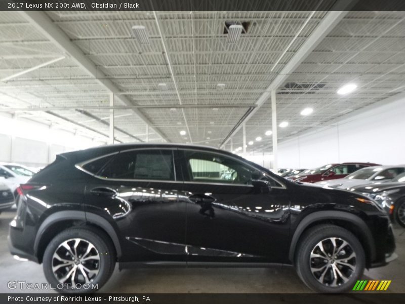 Obsidian / Black 2017 Lexus NX 200t AWD