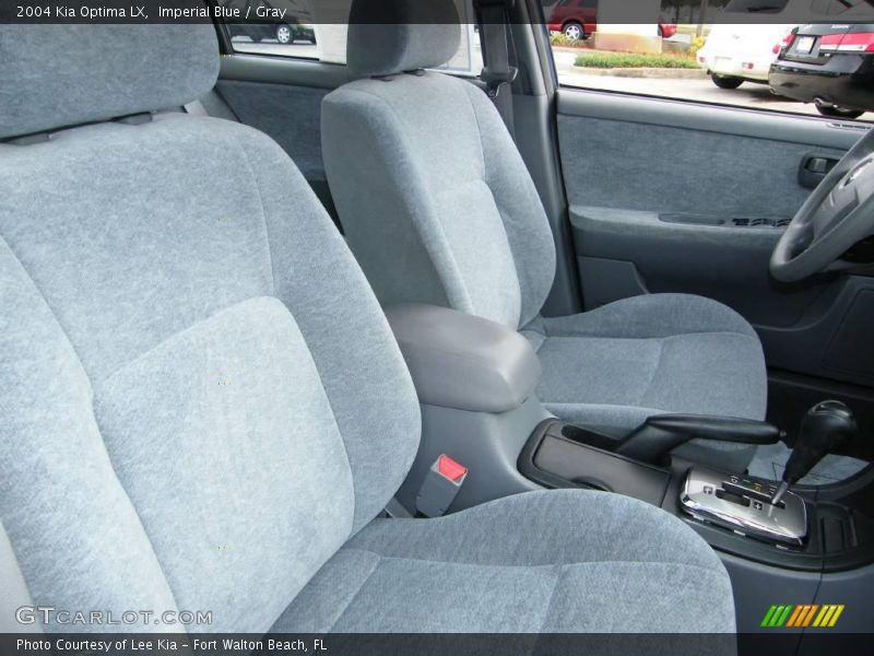 Imperial Blue / Gray 2004 Kia Optima LX