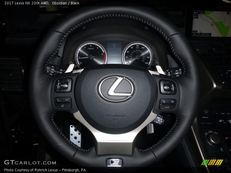 Obsidian / Black 2017 Lexus NX 200t AWD