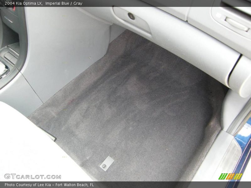 Imperial Blue / Gray 2004 Kia Optima LX