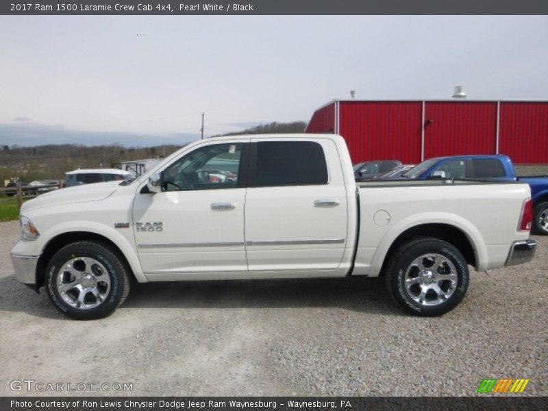  2017 1500 Laramie Crew Cab 4x4 Pearl White