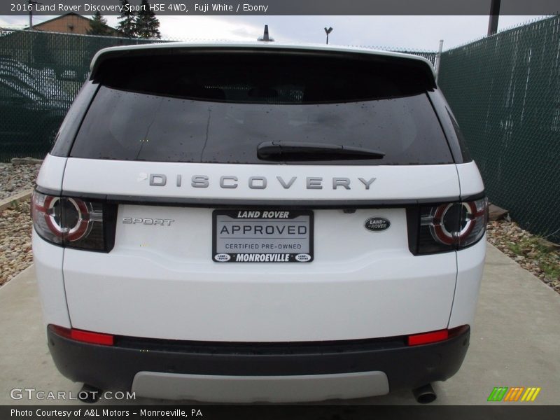 Fuji White / Ebony 2016 Land Rover Discovery Sport HSE 4WD