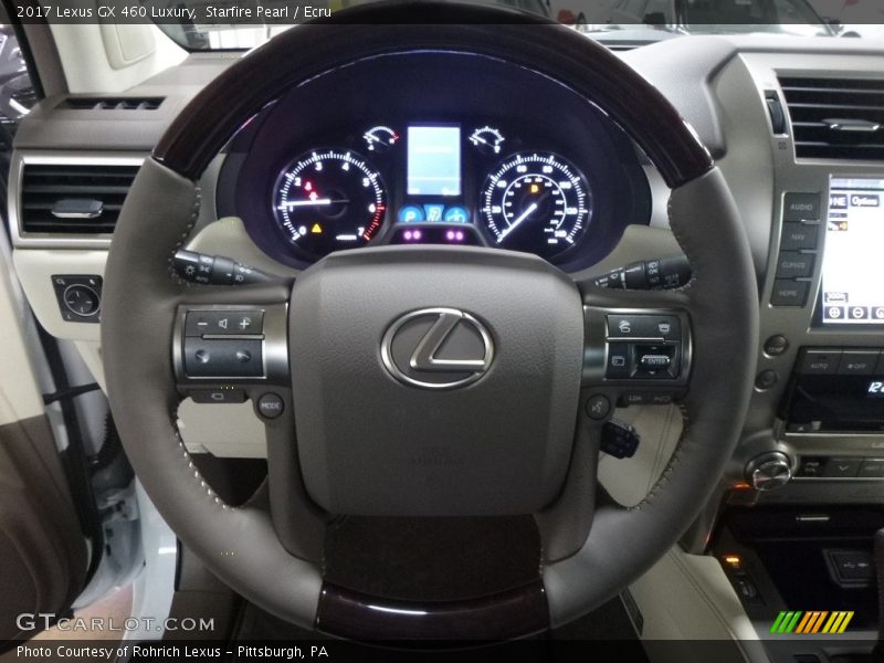 Starfire Pearl / Ecru 2017 Lexus GX 460 Luxury