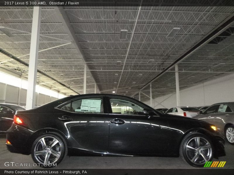 Obsidian / Flaxen 2017 Lexus IS 300 AWD