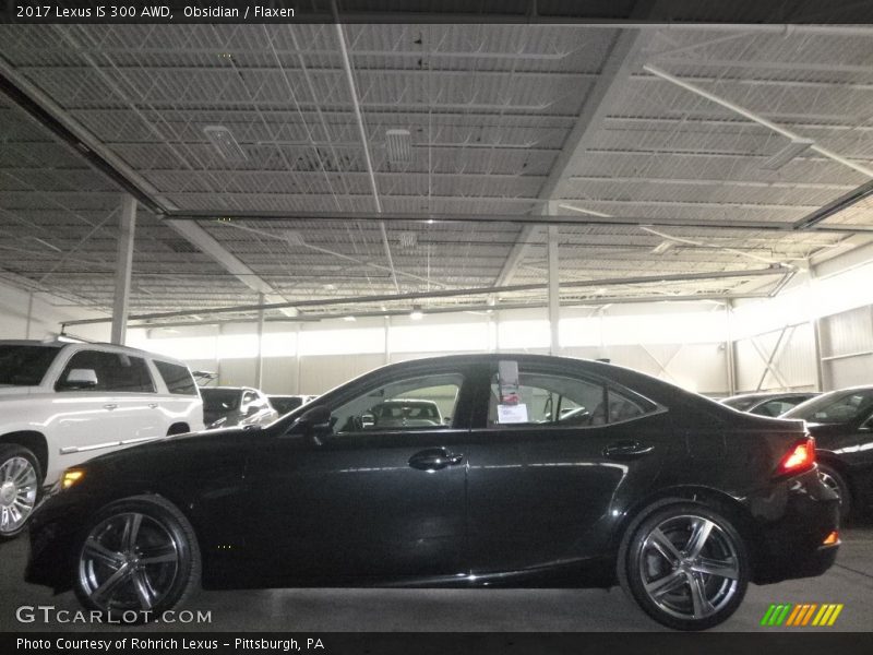 Obsidian / Flaxen 2017 Lexus IS 300 AWD
