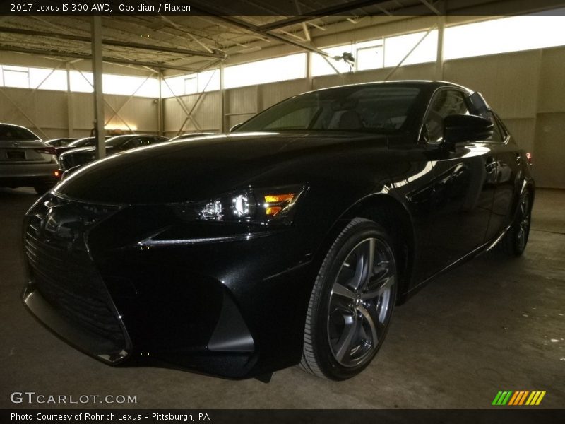 Obsidian / Flaxen 2017 Lexus IS 300 AWD