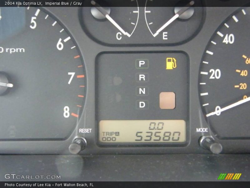Imperial Blue / Gray 2004 Kia Optima LX