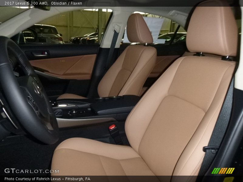 Obsidian / Flaxen 2017 Lexus IS 300 AWD