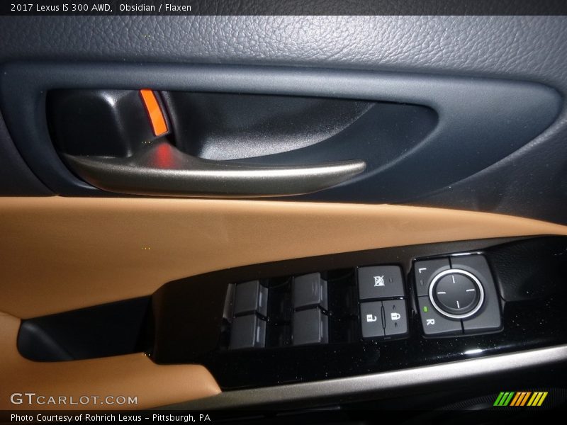 Obsidian / Flaxen 2017 Lexus IS 300 AWD