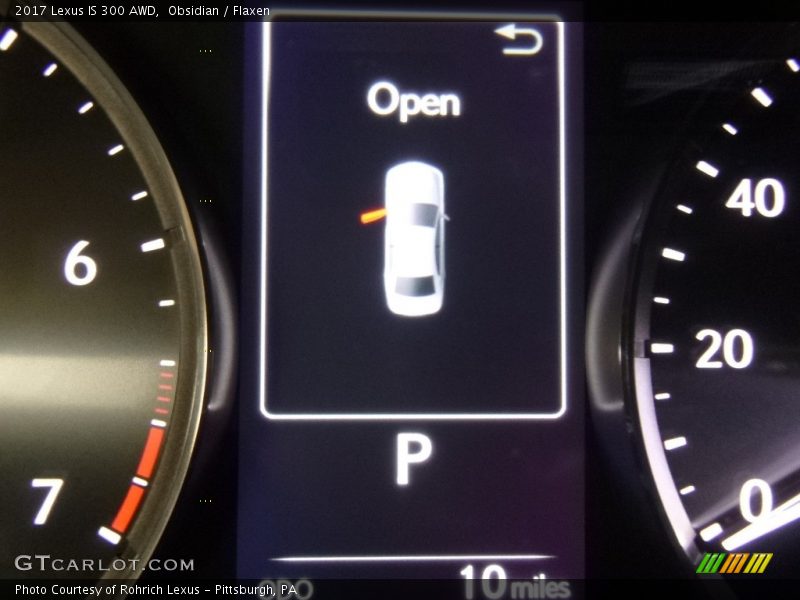 Obsidian / Flaxen 2017 Lexus IS 300 AWD