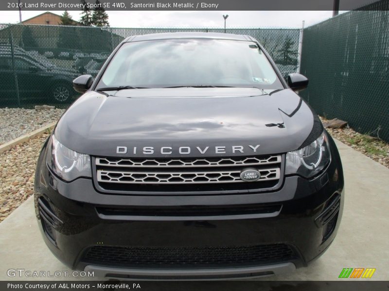 Santorini Black Metallic / Ebony 2016 Land Rover Discovery Sport SE 4WD