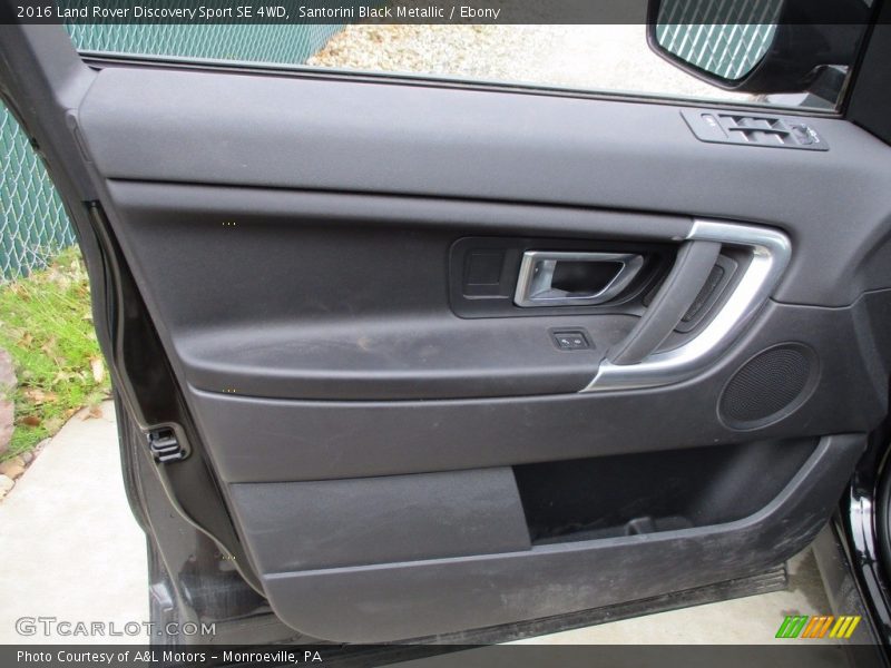 Santorini Black Metallic / Ebony 2016 Land Rover Discovery Sport SE 4WD