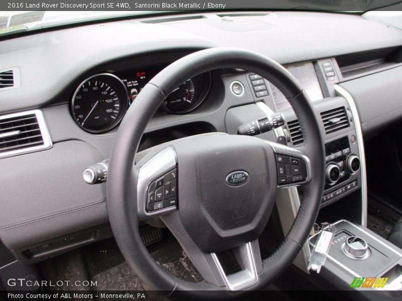 Santorini Black Metallic / Ebony 2016 Land Rover Discovery Sport SE 4WD