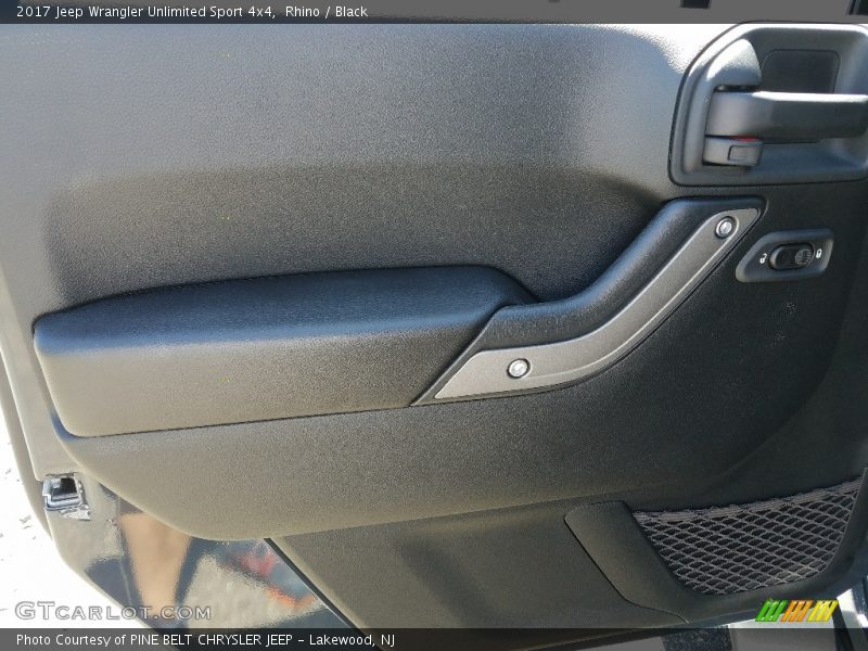 Rhino / Black 2017 Jeep Wrangler Unlimited Sport 4x4