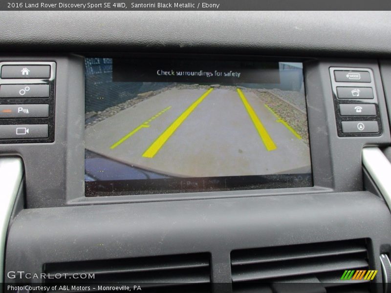 Santorini Black Metallic / Ebony 2016 Land Rover Discovery Sport SE 4WD