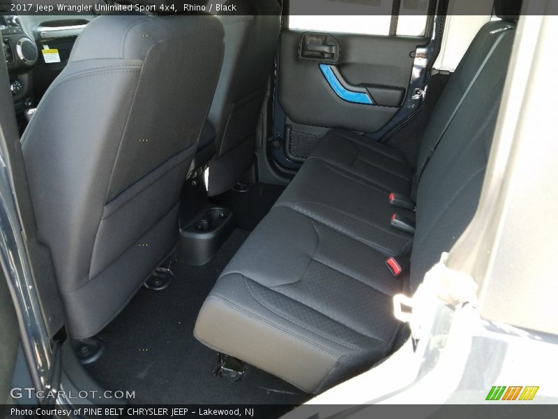 Rhino / Black 2017 Jeep Wrangler Unlimited Sport 4x4