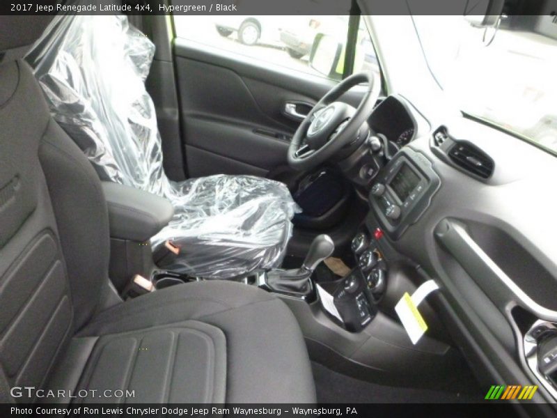 Hypergreen / Black 2017 Jeep Renegade Latitude 4x4