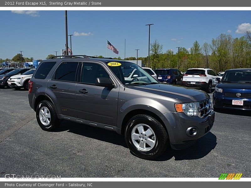 Sterling Gray Metallic / Stone 2012 Ford Escape XLS