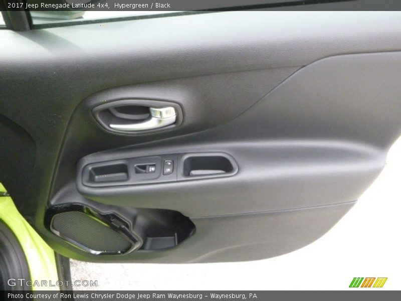 Hypergreen / Black 2017 Jeep Renegade Latitude 4x4