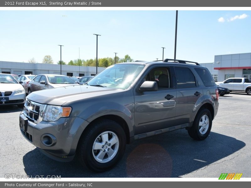 Sterling Gray Metallic / Stone 2012 Ford Escape XLS