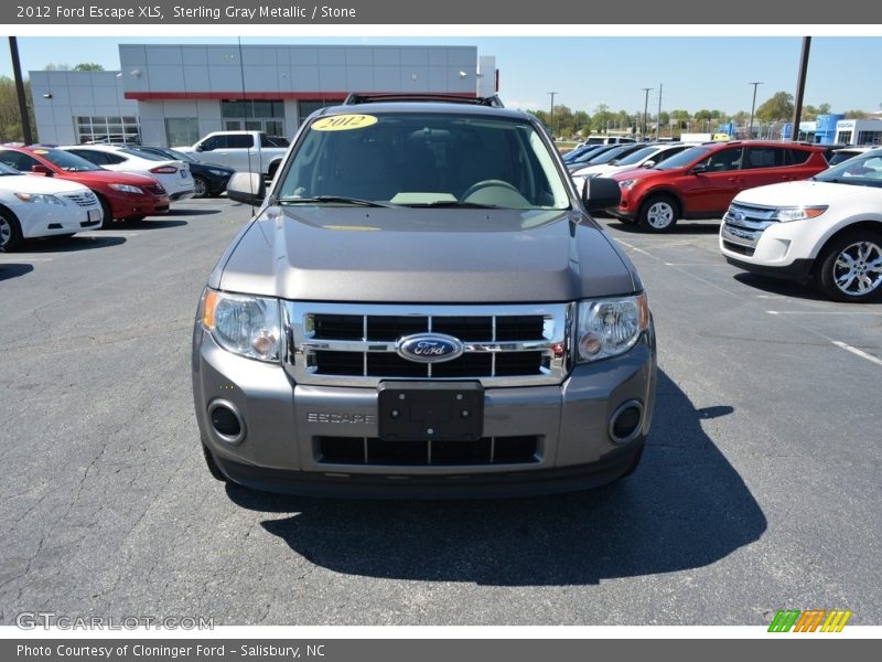Sterling Gray Metallic / Stone 2012 Ford Escape XLS